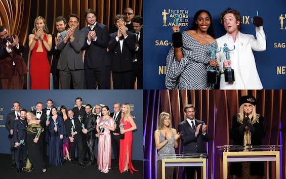 SAG Awards 2024, all the winners, from Oppenheimer to The Bear.  PHOTO