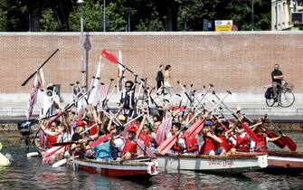 Corso di canoa per bambini Canottieri San Cristoforo Milano all'Idroscalo
