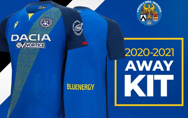Maglia Udinese 2021 New Football Kits Dell Udinese 2021 Seconda