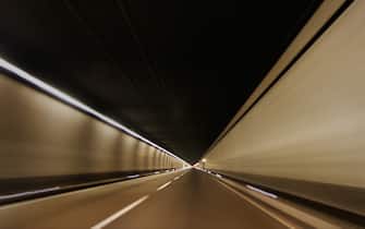 17km long Gotthard tunnel in Switzerland.