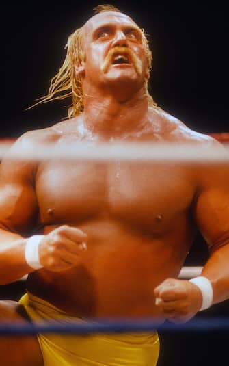 No UK: New York. NY. USA.    
 Hulk Hogan 1987   UPDATE:06.11.2018. 
Ref:LMK33-SLIB061118JBAR-001
John Barrett/Landmark Media
WWW.LMKMEDIA.COM