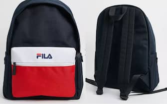 Fila - Retford - Zaino per laptop blu navy colorblock