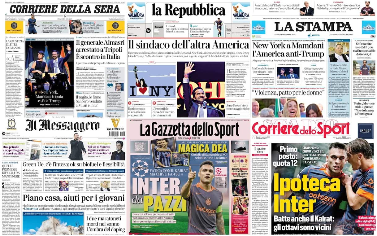le prime pagine dei quotidiani di oggi 6 novembre la rassegna stampa da Tg24.sky.it le prime pagine dei quotidiani di oggi 6 novembre la rassegna stampa