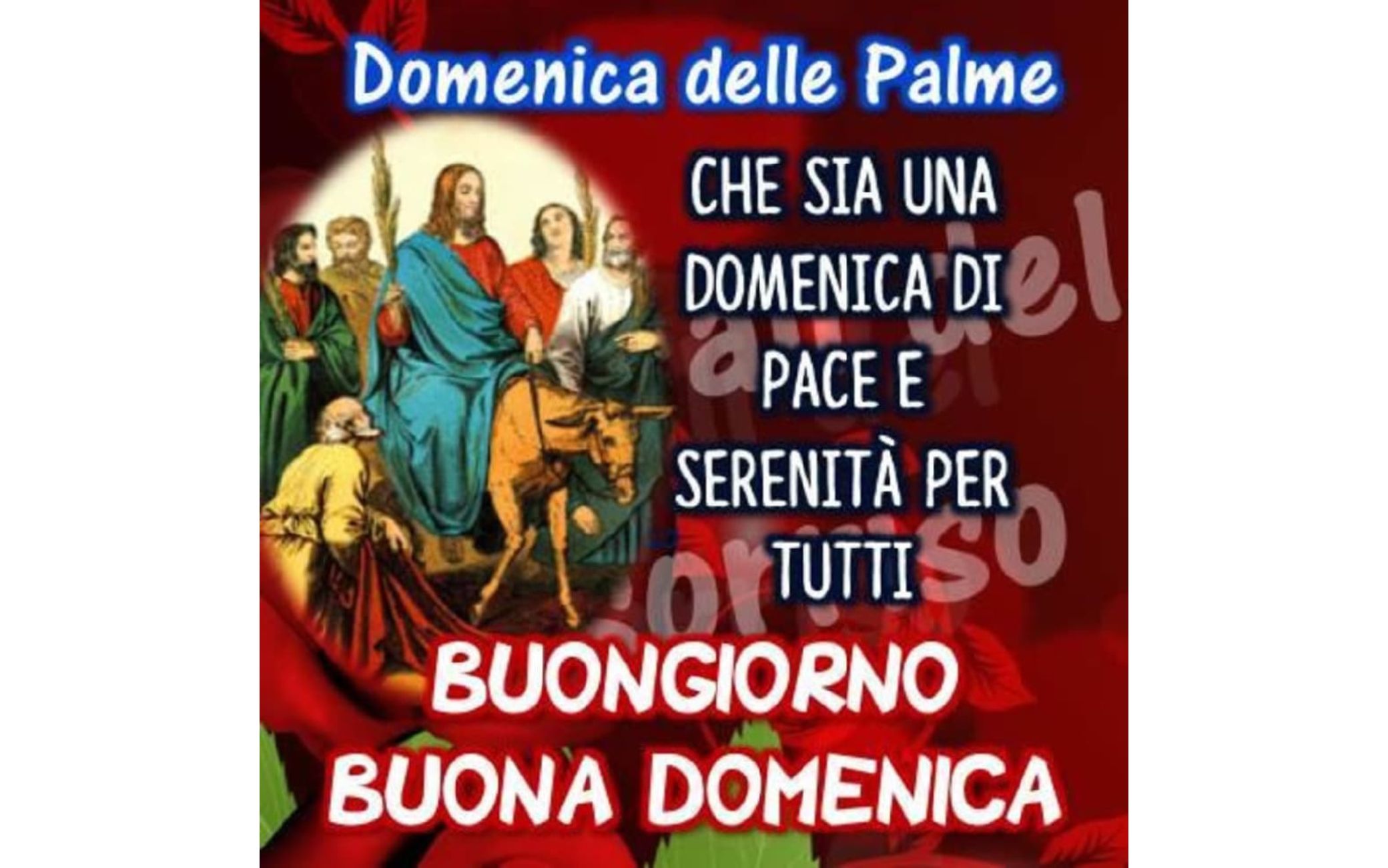 Buongiorno e buona Domenica delle Palme, immagini e frasi d'auguri da