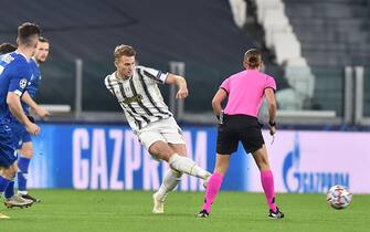 Soccer: Uefa Champions League; Juventus-Dynamo Kiev