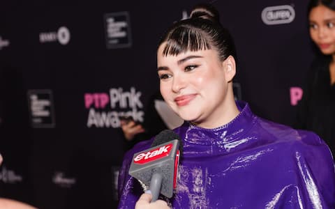 TORONTO, ONTARIO - NOVEMBER 06: Devery Jacobs attends the second annual Pink Awards at The Fairmont Royal York Hotel on November 06, 2025 in Toronto, Ontario. (Photo by Harold Feng/Getty Images)
