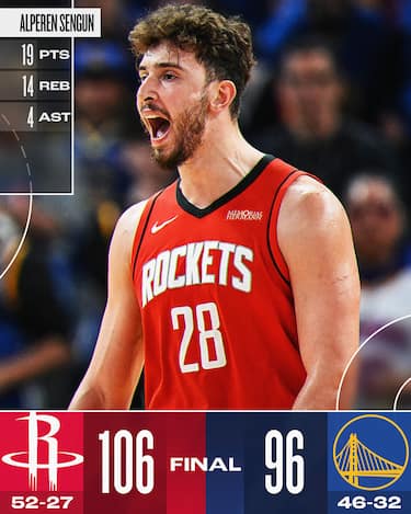 GOLDEN STATE WARRIORS-HOUSTON ROCKETS 96-106