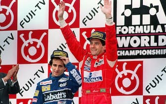 f1 alain prost ayrton senna