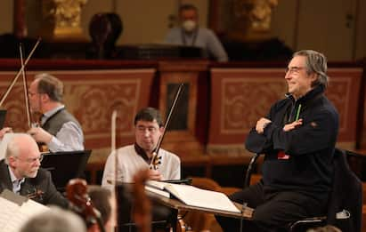 Muti, Concerto di Capodanno senza pubblico in sala