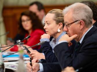 Il presidente del Consiglio Giorgia Meloni