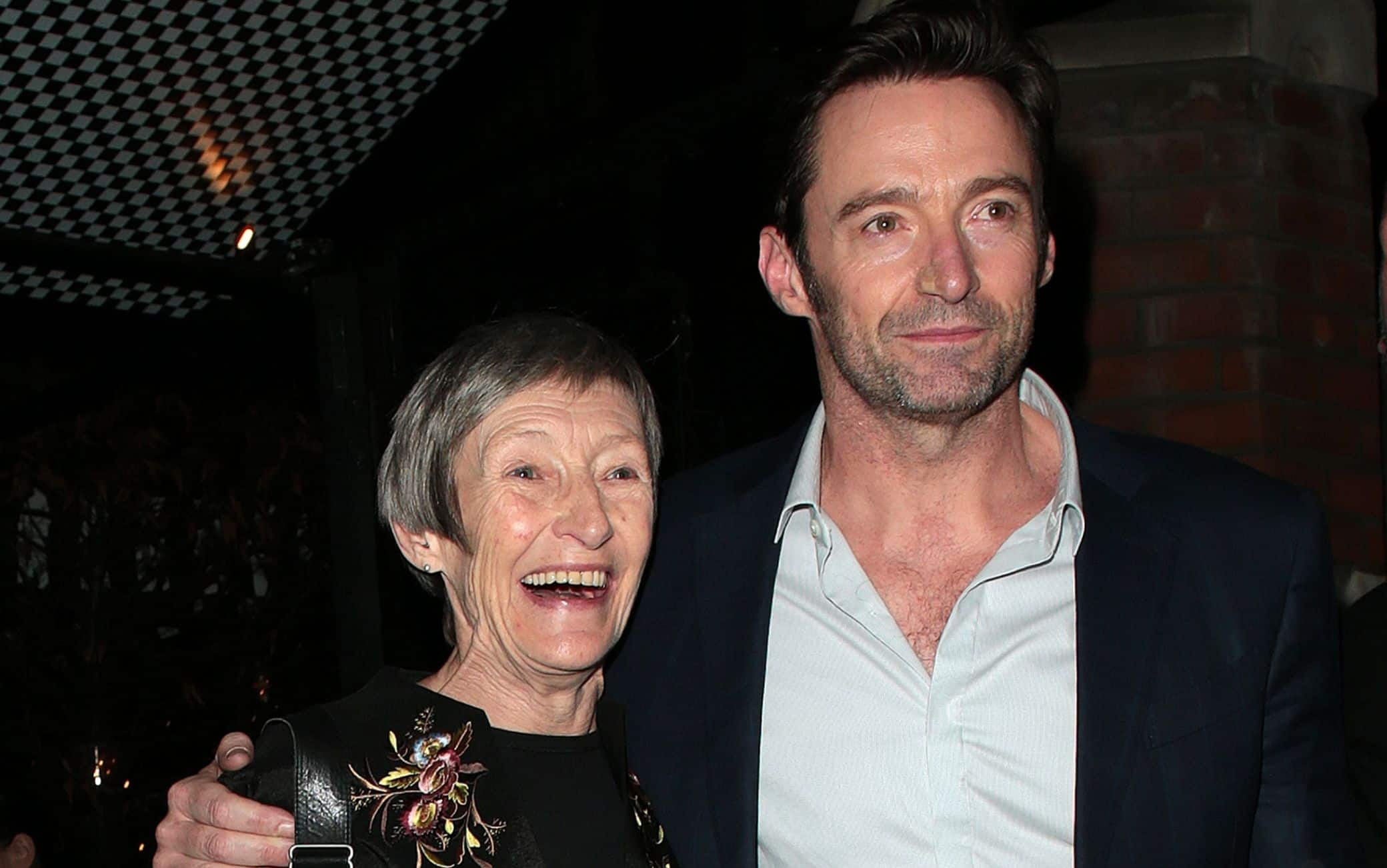 Hugh Jackman e la madre