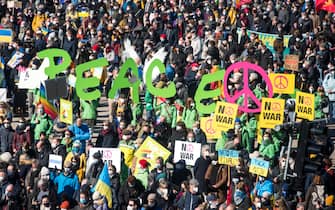 manifestazione contro la guerra