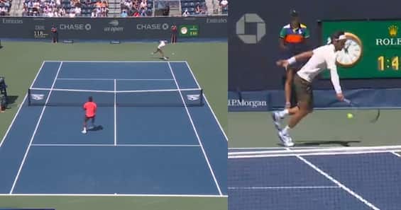 US Open, magia Musetti: il passante sorprende Mpetshi Perricard. VIDEO