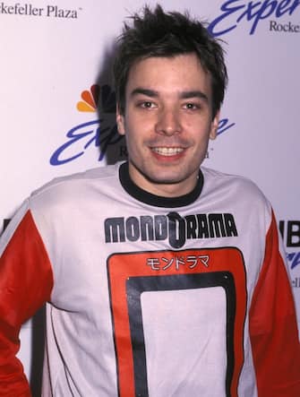 Jimmy Fallon during Opening of NBC Company Store at General Electric Building in New York City, New York, United States. (Photo by Ron Galella/Ron Galella Collection via Getty Images)