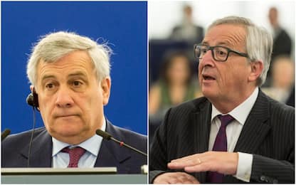 Europarlamento deserto, Juncker: "Ridicoli". Scontro con Tajani: video