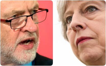 Uk, una settimana al voto: May e Corbyn sempre più vicini nei sondaggi