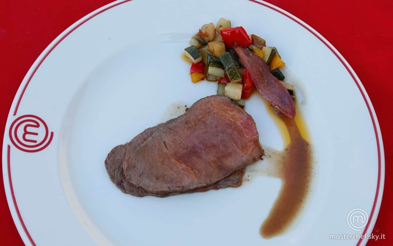 Tagliata di toro al sale della Camargue 