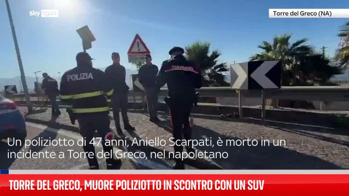 Torre del Greco, muore poliziotto in scontro con un suv