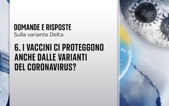I vaccini anti Covid coprono, con percentuali diverse, anche contro le varianti