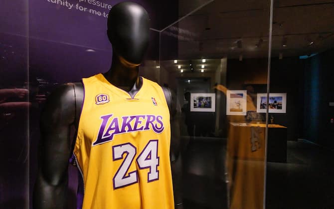 Maglia kobe top bryant 8 originale
