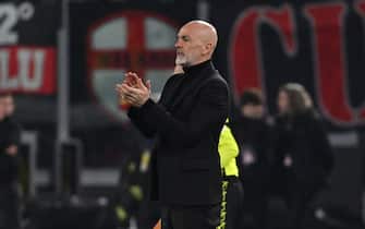 Stefano Pioli of A.C. Milan during the 27th day of the Serie A Championship between S.S. Lazio vs A.C. Milan, 1 March 2024 at the Olympic Stadium in Rome.