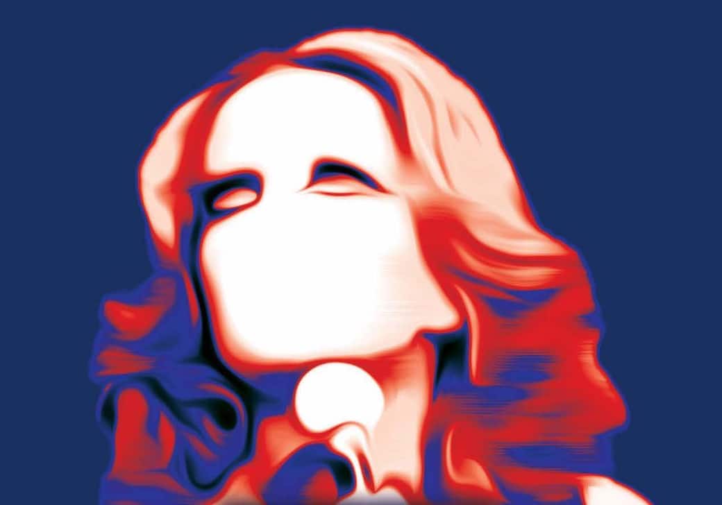 Mina. Le canzoni, la leggenda, un dettaglio della copertina