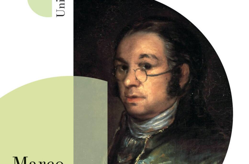 Un dettaglio della copertina di “Goya. Storia, vita e opere di un artista totale”