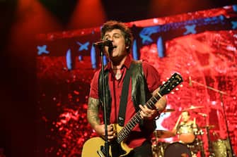 HOLLYWOOD FL- SEP 22  Green Day with Billy Joe Armstrong in concert at Hard Rock Live, Hollywood, Florida on September 22, 2022. (Photo by Ron Elkman/USA TODAY NETWORK/Sipa USA)