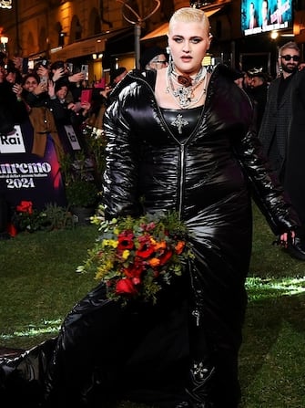 Sanremo, 74° Festival della Canzone Italiana, Green Carpet, Red Carpet Inaugurale. Nella foto Big Mama
