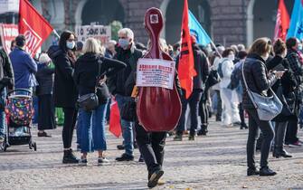 Protesta operatori spettacolo Torino
