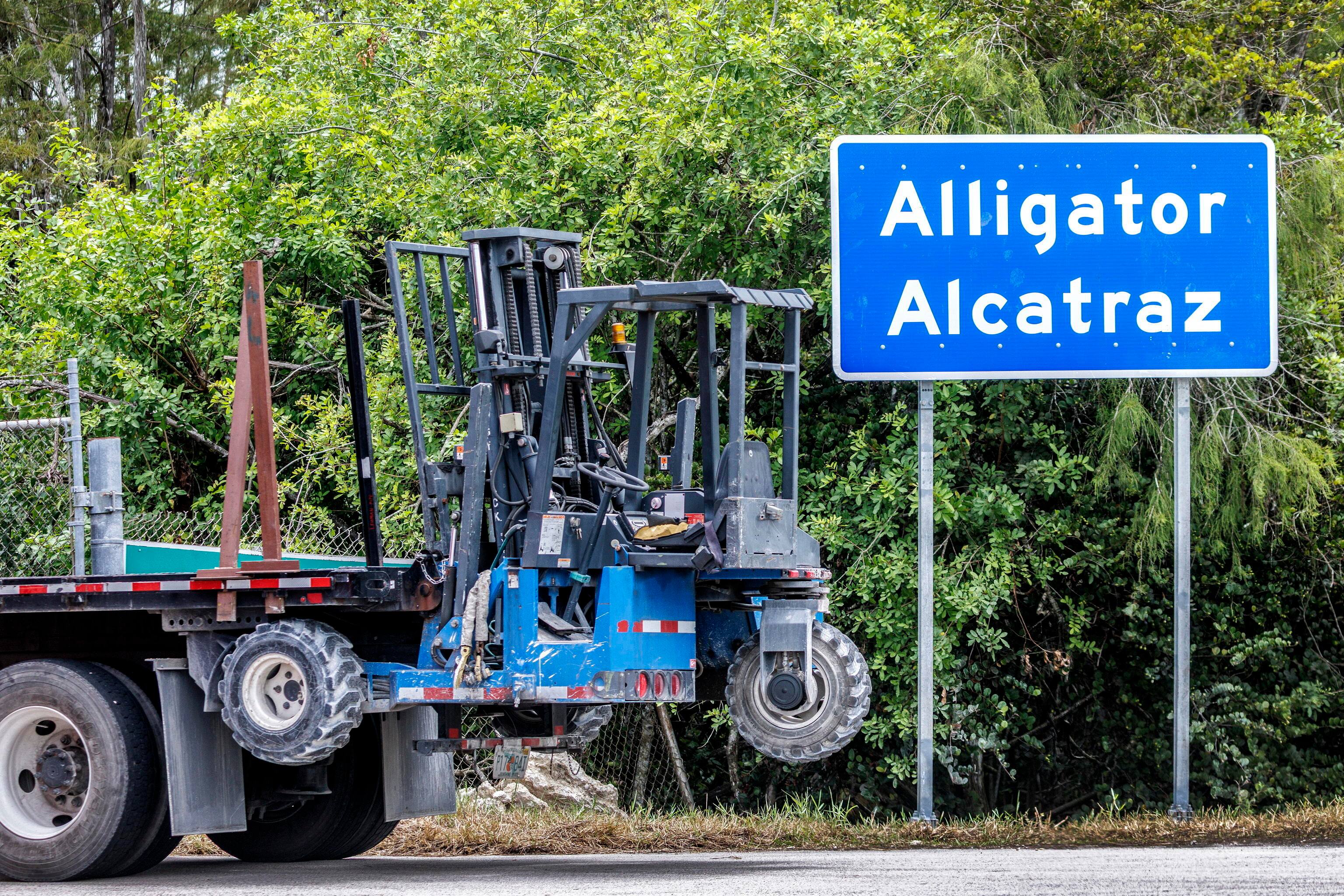 Il carcere per immigrati Alligator Alcatraz