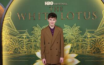 Mandatory Credit: Photo by CraSH/imageSPACE/Shutterstock (15144405ew)
Sam Nivola
'The White Lotus' Season 3 premiere, Los Angeles, California, USA - 10 Feb 2025