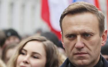 epa11157864 (FILE) - Russian opposition leader and anti-corruption activist Alexey Navalny (C) takes part in a memorial march for Boris Nemtsov marking the fifth anniversary of his assassination in Moscow, Russia, 29 February 2020 (reissued 16 February 2024). Russian opposition leader and outspoken Kremlin critic Alexey Navalny has died aged 47 in a penal colony, the Federal Penitentiary Service of the Yamalo-Nenets Autonomous District announced on 16 February 2024. A prison service statement said that Navalny 'felt unwell' after a walk on 16 February, and it was investigating the causes of his death. Late last year, he was transferred to an Arctic penal colony considered one of the harshest prisons.  EPA/YURI KOCHETKOV *** Local Caption *** 56436891