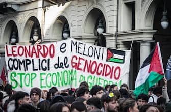 Corteo pro Palestina. Torino