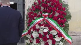 Funerali Nino Benvenuti a Roma nella Chiesa degli Artisti