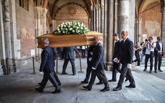 Funerale di Francesco Alberoni nella basilica di S.Ambrogio, Milano 19 Agosto 2023
ANSA/MATTEO CORNER