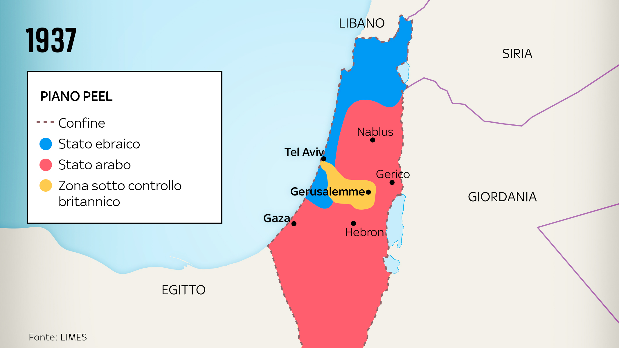 Israele Palestina, 10 accordi di pace falliti dal 1937 ad oggi | Sky TG24