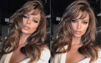 Emrata capelli mossi