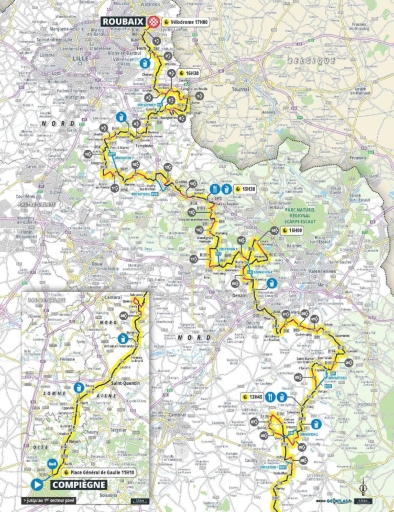 Parigi Roubaix 2024, il percorso e i favoriti occhi puntati su van der