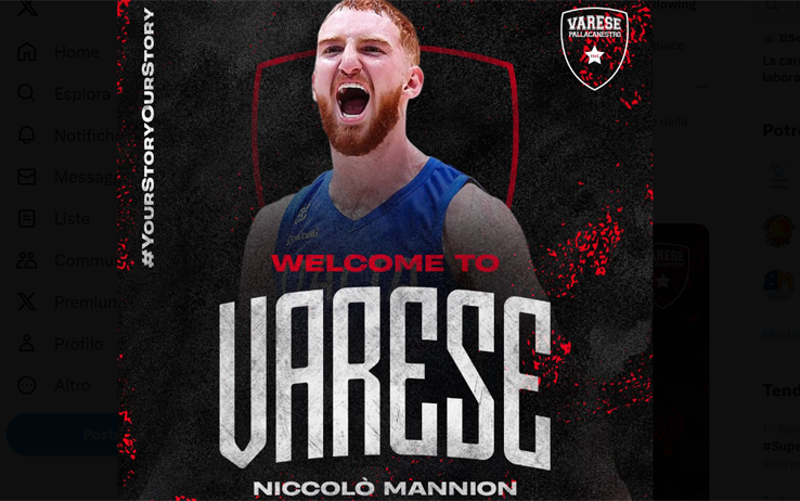 Pallacanestro Varese, Ufficiale L'ingaggio Di Nico Mannion Dal Baskonia ...