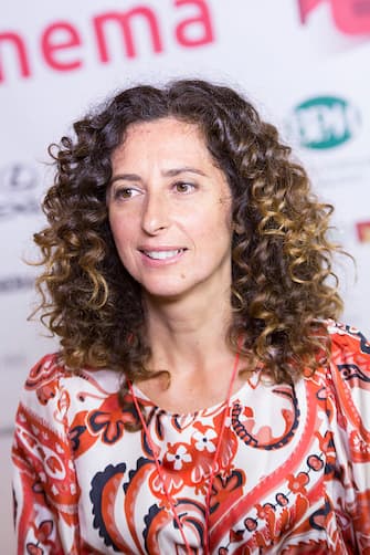 The Italian actress and stand-up comedian Teresa Mannino during a press-conference for the "Fuoricinema" festival: three days of outdoor film screenings and meetings with film and music stars from the entertainment world. Spazio Anteo, Milan (Italy), 12th September 2016 (Photo by Marco Piraccini\Archivio Marco Piraccini\Mondadori via Getty Images)