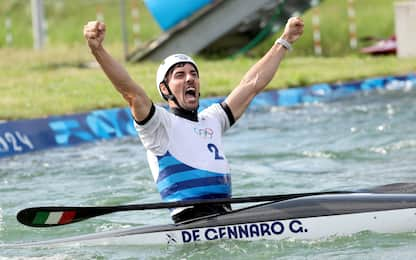 Olimpiadi, De Gennaro oro nella canoa: è il quarto per Italia