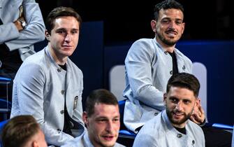Federico Chiesa, Alessandro Florenzi, Andrea Belotti e Domenico Berardi