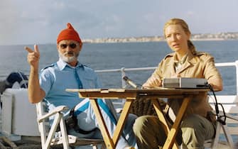 Pictured: Steve Zissou (Academy Award� nominee BILL MURRAY, left) and Jane Winslett-Richardson (Academy Award� nominee CATE BLANCHETT, right) in a scene from THE LIFE AQUATIC WITH STEVE ZISSOU, directed by Wes Anderson.    


Distributed by Buena Vista International. THIS MATERIAL MAY BE LAWFULLY USED IN ALL MEDIA ONLY TO PROMOTE THE RELEASE OF THE MOTION PICTURE ENTITLED "THE LIFE AQUATIC WITH STEVE ZISSOU" DURING THE PICTURE'S PROMOTIONAL WINDOWS. ANY OTHER USE, RE-USE, DUPLICATION OR POSTING OF THIS MATERIAL IS STRICTLY PROHIBITED WITHOUT THE EXPRESS WRITTEN CONSENT OF TOUCHSTONE PICTURES. AND COULD RESULT IN LEGAL LIABILITY. YOU WILL BE SOLELY RESPONSIBLE FOR ANY CLAIMS, DAMAGES, FEES, COSTS, AND PENALTIES ARISING OUT OF UNAUTHORIZED USE OF THIS MATERIAL BY YOU OR YOUR AGENTS. 
