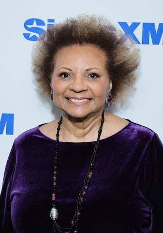 NEW YORK, NEW YORK - JANUARY 29:  Leslie Uggams visits SiriusXM at SiriusXM Studios on January 29, 2024 in New York City. (Photo by Theo Wargo/Getty Images)
