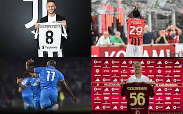 I numeri di maglia dei nuovi acquisti in Serie A