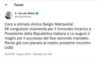 tweet presidente austriaco
