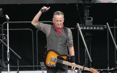CORK, IRELAND - MAY 16: Bruce Springsteen performs at SuperValu Páirc Uí Chaoimh on May 16, 2024 in Cork, Ireland. (Photo by Kieran Frost/Redferns)