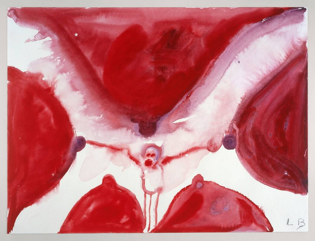 Louise_Bourgeois_Maman_2008._Gouache_on_paper_45.7_x_61_cm._Photo_Christopher_Burke_(c)_The_Easton_Foundation-Licensed_by_S.I.A.E._Italy_and_VAGA_at_Artists_Rights_Society_(ARS)_NY.jpg
