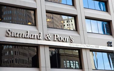 Standard & Poor's headquarters are seen in New York, NY